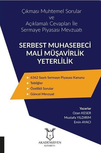 Serbest Muhasebeci Mali Müşavirlik Yeterlilik - Kolektif  - Akademisyen Kitabevi