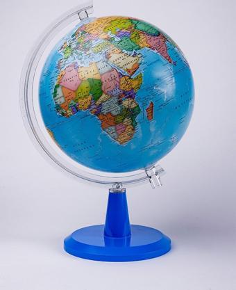 Gürbüz Işıksız Siyasi Dünya Küresi Modern Seri 26 CM