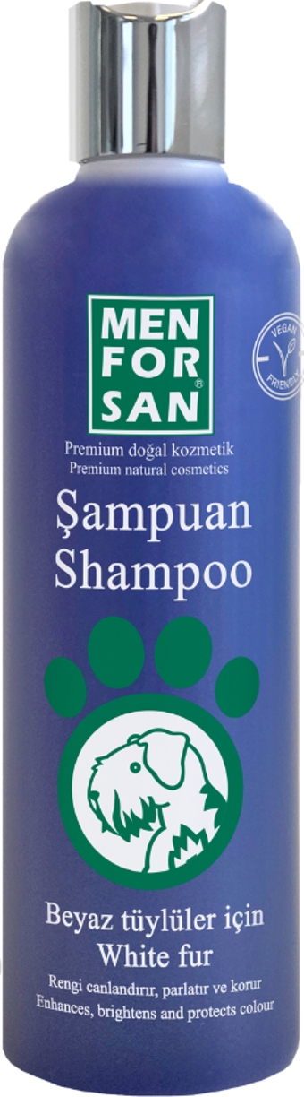 Menforsan Beyaz Tüylülere Özel Köpek Şampuanı 300 ml