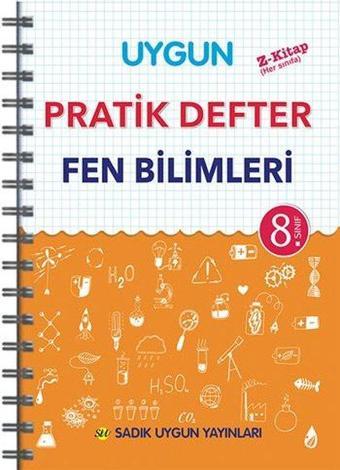 8.Sınıf Pratik Defter Fen Bilimleri - Kolektif  - Sadık Uygun