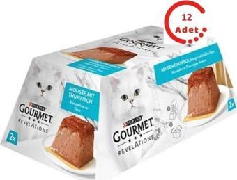 Gourmet Revelations Ton Balıklı Kedi Konservesi 2x57gr*12 Adet