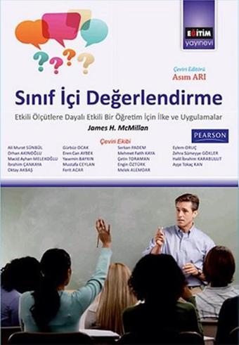 Sınıf İçi Değerlendirme - James H. Mcmillan - Eğitim Yayınevi
