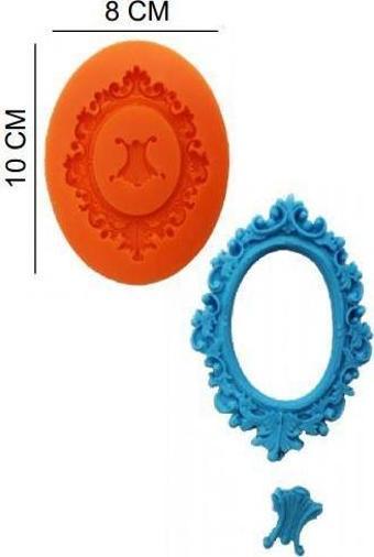 ŞEKER HAMUR KALIBI SİLİKON ÇERÇEVE 8*10 CM