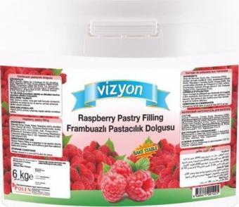 Vizyon Frambuaz Parçacıklı Dolgu 6 kg