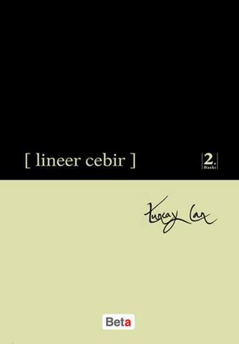 Lineer Cebir - Tuncay Can - Beta Yayınları