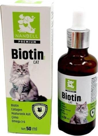 Nanbell Biotin Çinko Kedi Tüy Sağlığı 50Ml