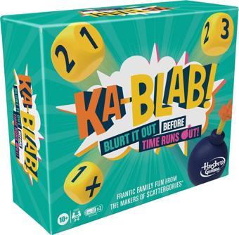 Hasbro Gaming Ka-Blab! (English Version) Game for Families, Teens and Kids Ages 10 and Up, Family-Friendly Party Game