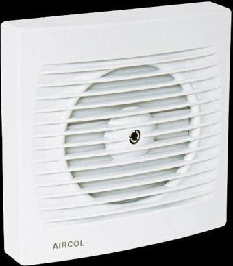 Aircol 100lük Panjurlu Tuvalet, Wc ve Banyo Fanı / Aspiratörü 100 m³/h - Aircol 100 MP