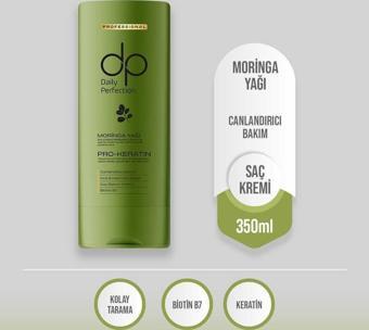 Dp Saç Kremi Moringa Yağı Özlü Canlandırıcı 350 Ml