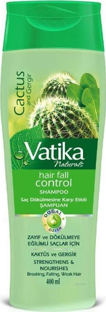 Vatika Naturals Şampuan Kaktüs Otu Özlü Dökülen Saçlar İçin 400 Ml Yeni Ambalaj>