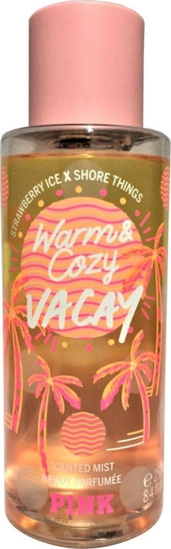 Victoria's Secret Pink Warm & Cozy Vacay 250ml Kadın Vücut Spreyi