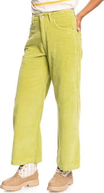 Roxy Erjnp03523 Ls Tekstil Pantolon Yeşil Kadın Pantolon 30