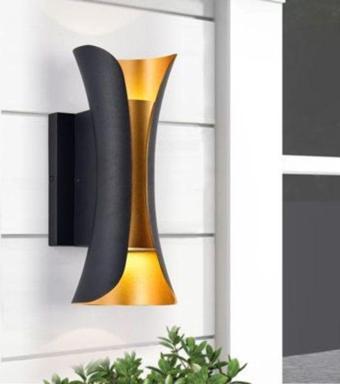 Full Reyon Lagos 10 Watt Abs Plastik Kasa Gün Işığı Dekoratif Led Aplik, Bahçe, Villa Dış Cephe Armatürü