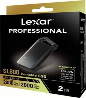 Lexar 2TB SL 600 portable SSD 2000 mb/sn