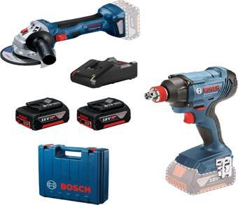 Bosch GDX 180-LI Somun Sıkma + Bosch GWS 180-LI Taşlama