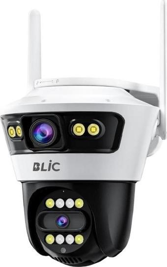 Blic Dual Lens 2.4G Wi-fi 4 Mp Ultra Hd Ip Kamera BLM-56