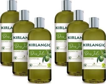 KIRLANGIÇ 400 ML ZEYTİNYAĞLI DUŞ JELİ * 6 ADET