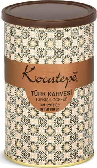 Kocatepe Türk Kahvesi 250 Gr Teneke