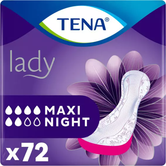 TENA Lady Maxi Night Mesane Pedi 72 Adet