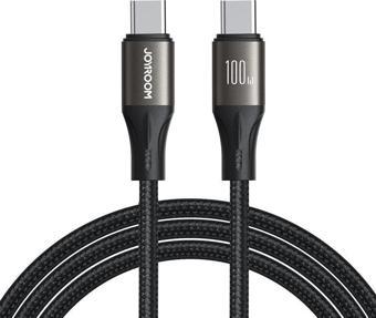 Joyroom SA25-CC52M 100W Type-C - Type-C Metal Hızlı Şarj Ve Data Kablosu 2 Metre