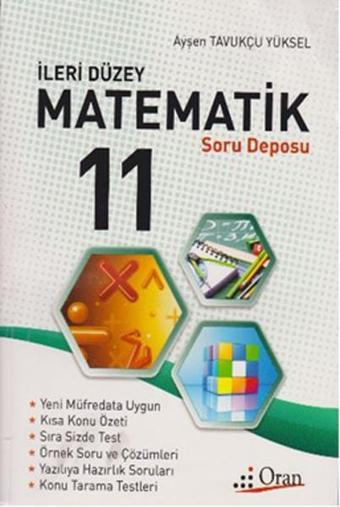 Oran 11. Sınıf Matematik Soru Deposu - Ayşen Tavukçu Yüksel - Oran