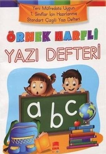 Örnek Harfli Yazı Defteri - Kolektif  - Ema Çocuk