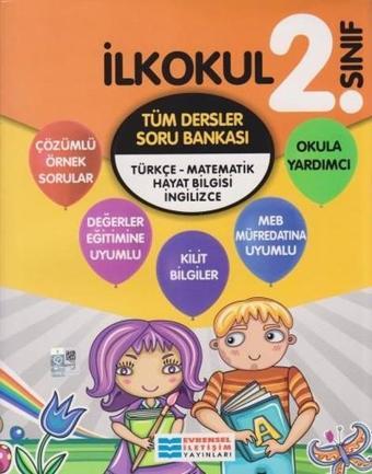 2.Sınıf Tüm Dersler Soru Bankası - Kolektif  - Evrensel İletişim Yayınları