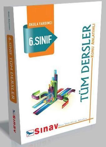 Sınav 6. Sınıf Tüm Dersler Konu Anlatımlı - Kolektif  - Sınav Dergisi Yayınları