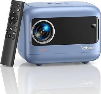 Yaber 5G WiFi ve Bluetooth 5.2,18000 Lümen 1080P Taşınabilir Projektör