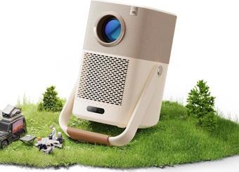 Yaber T2 1080P Projektör - WiFi 6 ve Bluetooth [JBL Ses ve Dahili Pil]