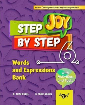 Step By Step Joy 6.Sınıf Words and Expressions Bank - Arzu Öncel - Harf Eğitim Yayıncılık