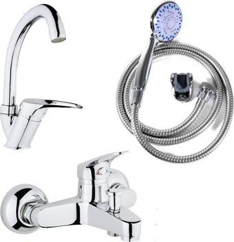 Arçe 3 lü Mix Banyo Batarya Seti
