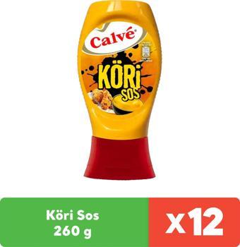 Calve Köri Sos 260 g x 12 Adet