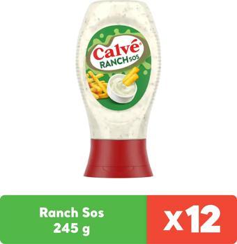 Calve Ranch Sos 245 g x 12 Adet