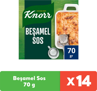 Knorr Beşamel Sos 70 g x 14 Adet