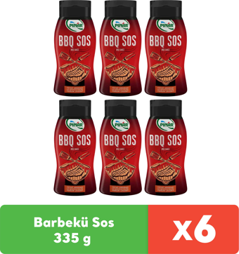 Pınar Barbekü Sos 335 g x 6 Adet