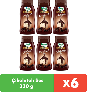 Pınar Çikolatalı Sos 330 g x 6 Adet