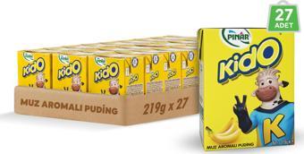 Pınar Kido Muzlu Puding 200 ml x 27 Adet