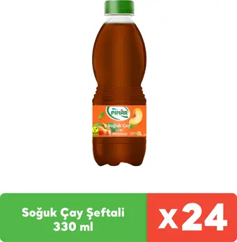 Pınar Soğuk Çay Şeftali 330 ml x 24 Adet