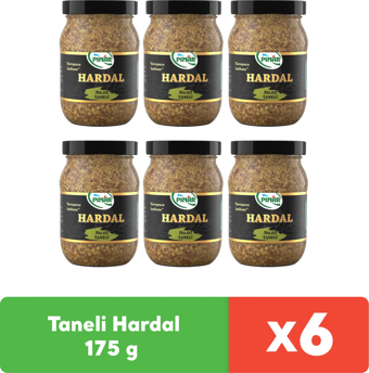 Pınar Taneli Hardal 175 g x 6 Adet