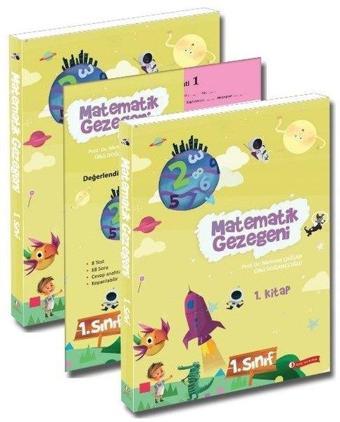 Matematik Gezegeni 1. Sınıf (3 kitap takım) - Mehmet Çağlar - Odtü Eğitim