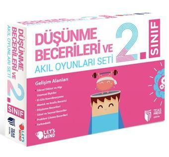 2.Sınıf Düşünme Becerileri ve Akıl Oyunları Set - Kolektif  - Teas Press Eğitim