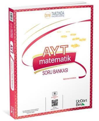 2022 AYT Matematik Soru Bankası - Mehmet Kıvrak - Üç Dört Beş Yayınları