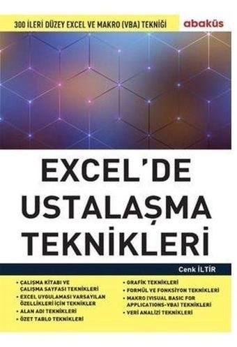 Excel'de Ustalaşma Teknikleri - Cenk İltir - Abaküs Kitap