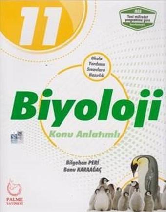 11.Sınıf Biyoloji Konu Anlatımlı - Bilgehan Peri - Palme Yayınları