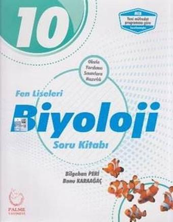 10.Sınıf Fen Liseleri Biyoloji Soru Kitabı - Bilgehan Peri - Palme Yayınları