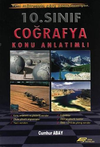 10. Sınıf Coğrafya Konu Anlatımlı - Cumhur Abay - Esen Yayıncılık - Eğitim