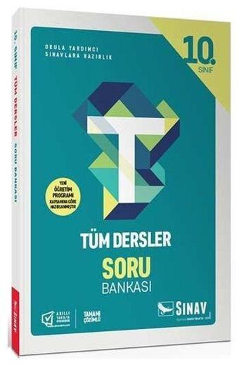 Sınav 10. Sınıf Tüm Dersler Soru Bankası - Kolektif  - Sınav Dergisi Yayınları