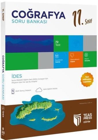 11.Sınıf İDES Coğrafya Soru Bankası - Kolektif  - Teas Press Eğitim