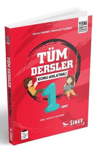 Sınav 1. Sınıf Tüm Dersler Konu Anlatımı - Kolektif  - Sınav Dergisi Yayınları